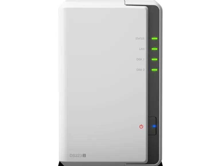 Synology NAS DS223j 2-bay WD Red Plus 8 TB