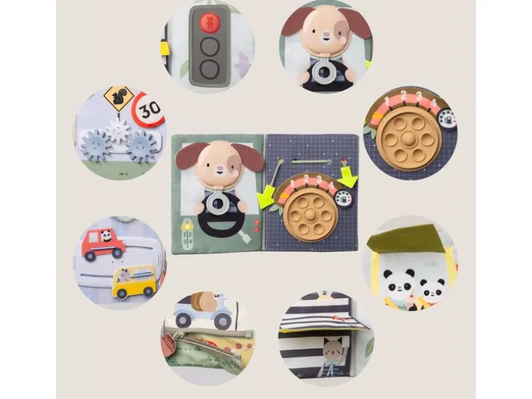 TAF-TOYS Aktivitätenbuch für unterwegs, 12M+