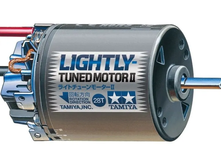 Tamiya Brushed Motor Lightly Tuned Motor II 28T