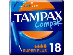 Tampax Tampons Compak Super Plus 18 Stück