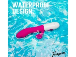 Teazers Realistischer Rabbit Vibrator pink Rosa