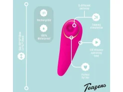Teazers Tapping Clitoris Stimulator Rosa