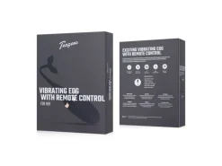 Teazers Vibrating Egg Mit Fernbedienung Schwarz Schwarz