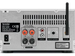 Technisat Micro-HiFi Anlage Viola 710 CD IR Schwarz/Silber