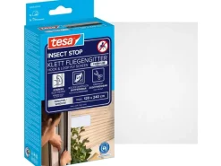 tesa Fliegengitter Insect Stop Comfort Fenster weiss, 1.2 x 2.4 m