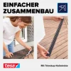 tesa Insektenschutz Lamellentür Teleskopierbar für Terrassentüren