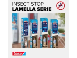 tesa Insektenschutz Lamellentür Teleskopierbar für Terrassentüren