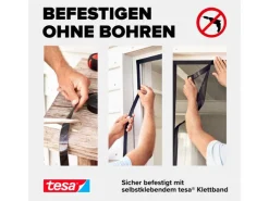 tesa Insektenschutz Magnetvorhang 1.2 x 2.4 m, Anthrazit