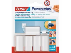 tesa Kabelclips-Set Powerstrips, 3er Pack