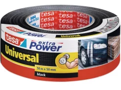 tesa Klebeband extra Power Universal 50 mm x 50 m, Schwarz