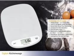 TFA Dostmann Küchenwaage Digital Weiss