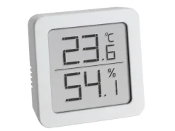 TFA Dostmann Thermo-/Hygrometer Digital, Weiss