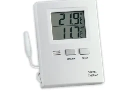 TFA Dostmann Thermometer Digital, Weiss