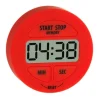 TFA Dostmann Timer Digital mit Stoppuhr, Rot