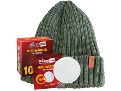 Thermopad multi BEANIE Merino inkl. 10 Miniwärmer - Olive
