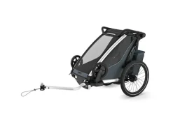 Thule Veloanhänger Chariot Cross 1 G2 Single, Dark Slate