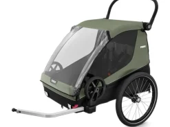 Thule Veloanhänger Courier Kid + Cargo, Grün