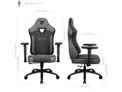ThunderX3 Gaming-Stuhl EAZE Loft Schwarz