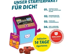 Tigermedia Tigerbox Touch Plus Swiss Edition Hellblau