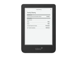 tolino eReader shine color Schwarz