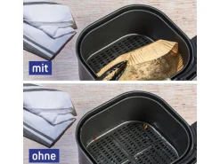 Toppits Backpapier für Heissluftfritteusen rund, 20 Stück