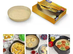 Toppits Backpapier für Heissluftfritteusen rund, 20 Stück