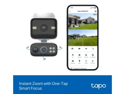 TP-Link Netzwerkkamera Tapo C645D KIT Solarbetriebene, Dual-Linse