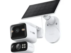 TP-Link Netzwerkkamera Tapo C645D KIT Solarbetriebene, Dual-Linse