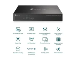 TP-Link Netzwerkrekorder VIGI NVR1008H-8MP 0 TB, 8 Kanal