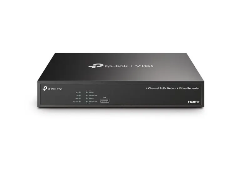 TP-Link Netzwerkrekorder VIGI NVR1004H-4P 2 TB, 4 Kanal