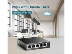 TP-Link PoE+ Switch TL-SG1005LP 5 Port