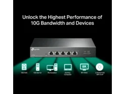 TP-Link Switch Omada Unmanaged Switch 5 x 10G Ports TL-SX105 5 Port
