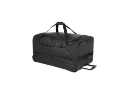 travelite Basics Reisetasche mit Rollen, 80cm Schwarz 120 l