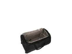 travelite Crosslite Reisetasche mit Rollen M, Schwarz 71 l