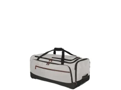 travelite Crosslite Reisetasche mit Rollen L, Natural/Sand 97 l