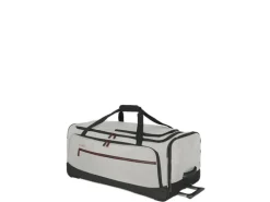 travelite Crosslite Reisetasche mit Rollen L, Natural/Sand 97 l