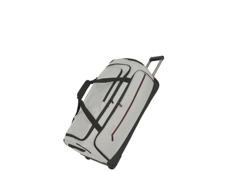 travelite Crosslite Reisetasche mit Rollen L, Natural/Sand 97 l