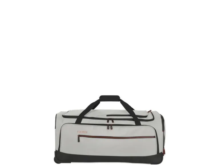 travelite Crosslite Reisetasche mit Rollen L, Natural/Sand 97 l
