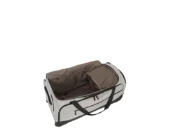 travelite Crosslite Reisetasche mit Rollen L, Natural/Sand 97 l
