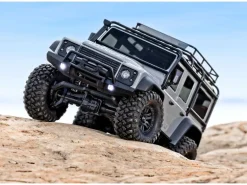 Traxxas Scale Crawler TRX-4M Land Rover Defender Silber, RTR, 1:18