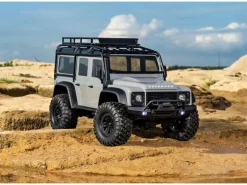 Traxxas Scale Crawler TRX-4M Land Rover Defender Silber, RTR, 1:18