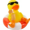 Trendcompany Badeente Schwimmring
