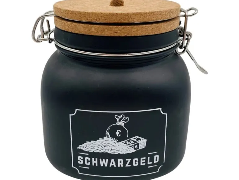 Trendcompany Spardose Schwarzgeld