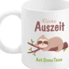 Trendcompany Tasse Auszeit Anti-Stress