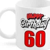 Trendcompany Tasse 60. Geburtstag
