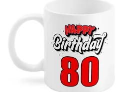 Trendcompany Tasse 80. Geburtstag