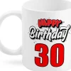 Trendcompany Tasse 30. Geburtstag