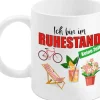 Trendcompany Tasse Ruhestand