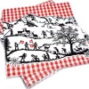 Trendform Papierservietten Swiss Vichy 33 cm x 33 cm, 20 Stück
