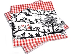 Trendform Papierservietten Swiss Vichy 33 cm x 33 cm, 20 Stück
